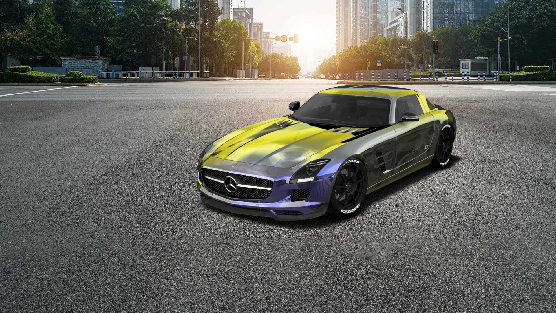 Mercedes SLS 2 Door Coupe 2011 tuning