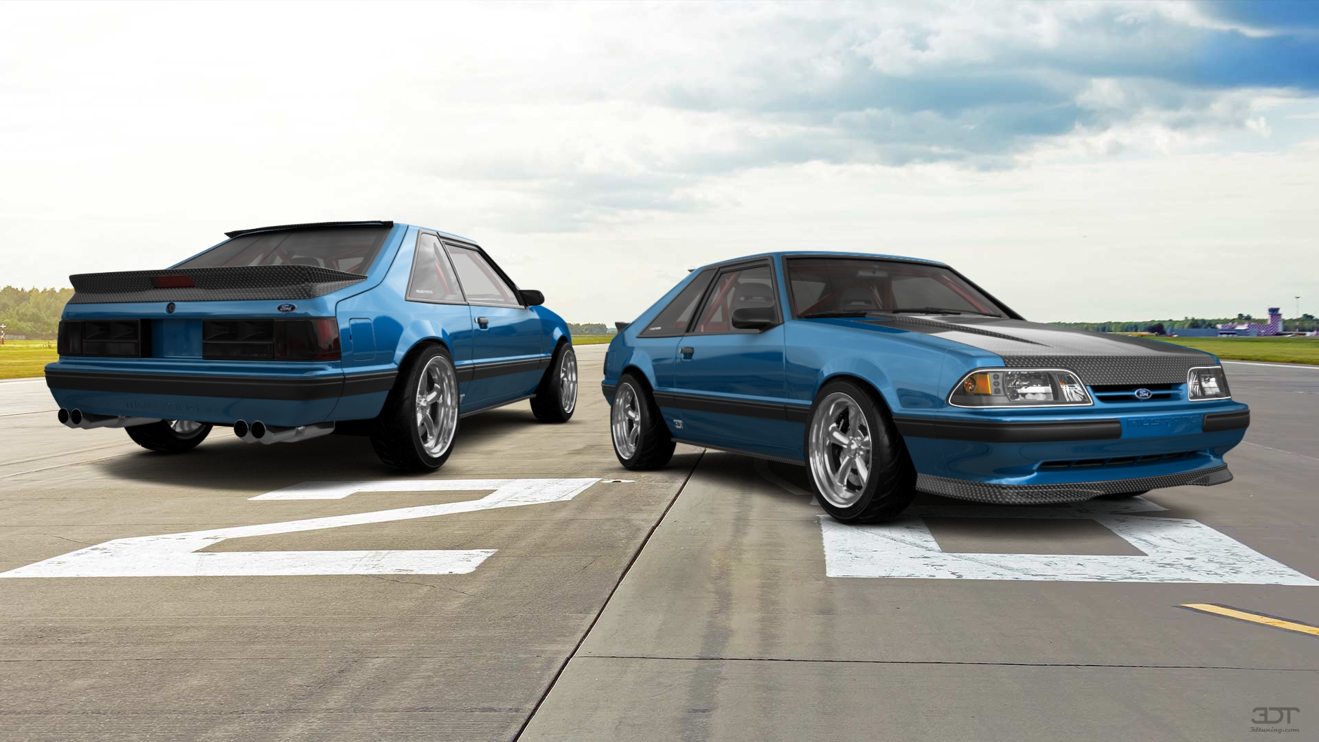 Ford Mustang 3 Door Hatchback 1988 tuning