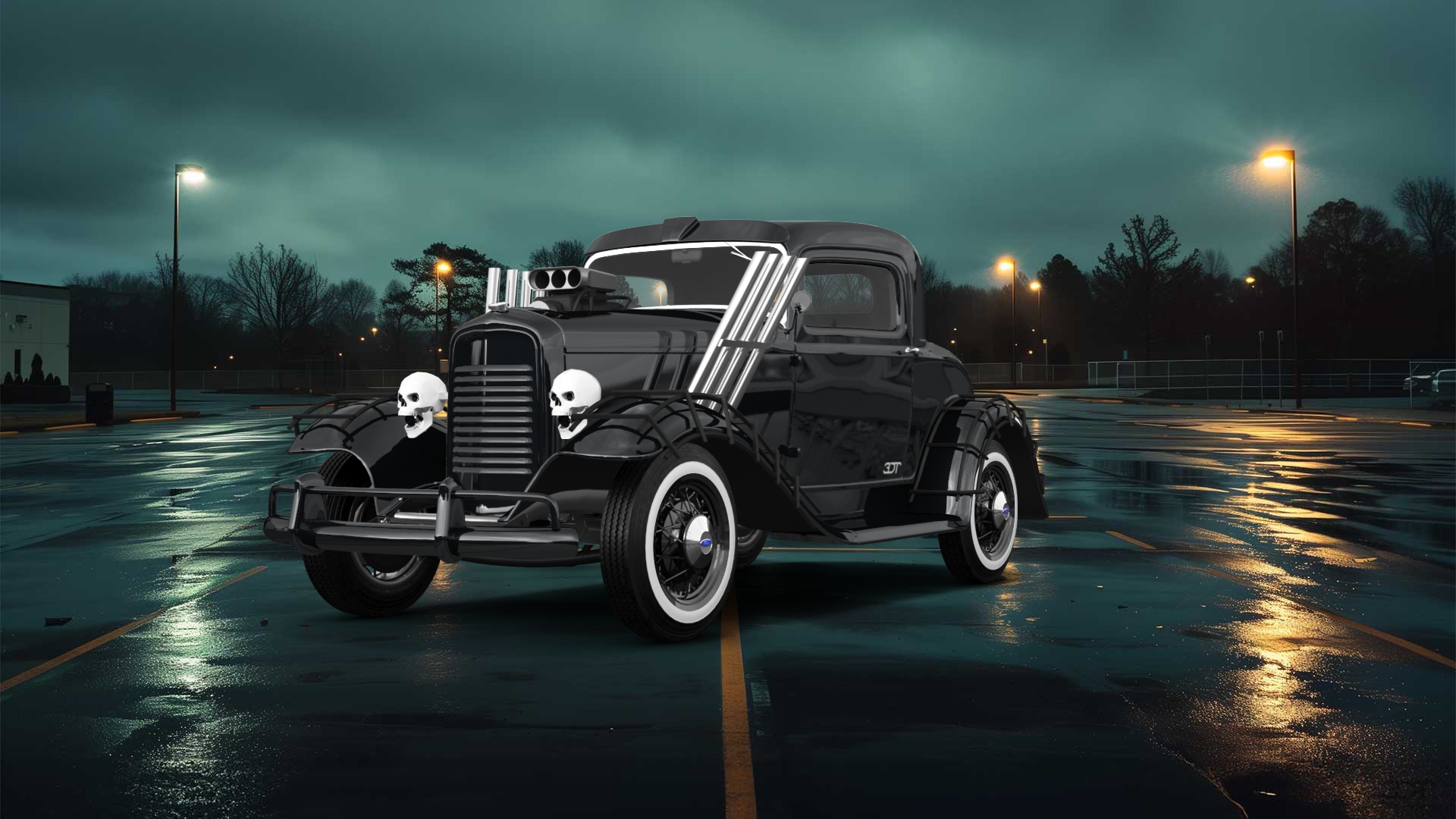 Ford Model B Deluxe 2 Door Coupe 1932 tuning