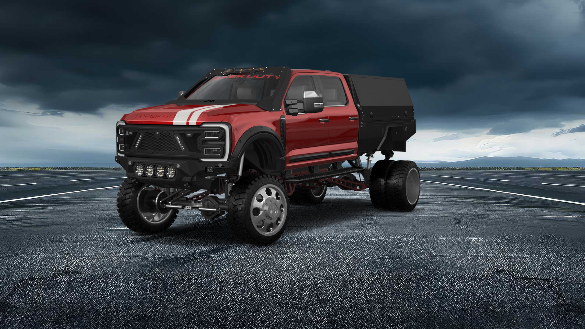 Ford F-350 DRW Crew Cab 4 Door pickup truck 2023 tuning