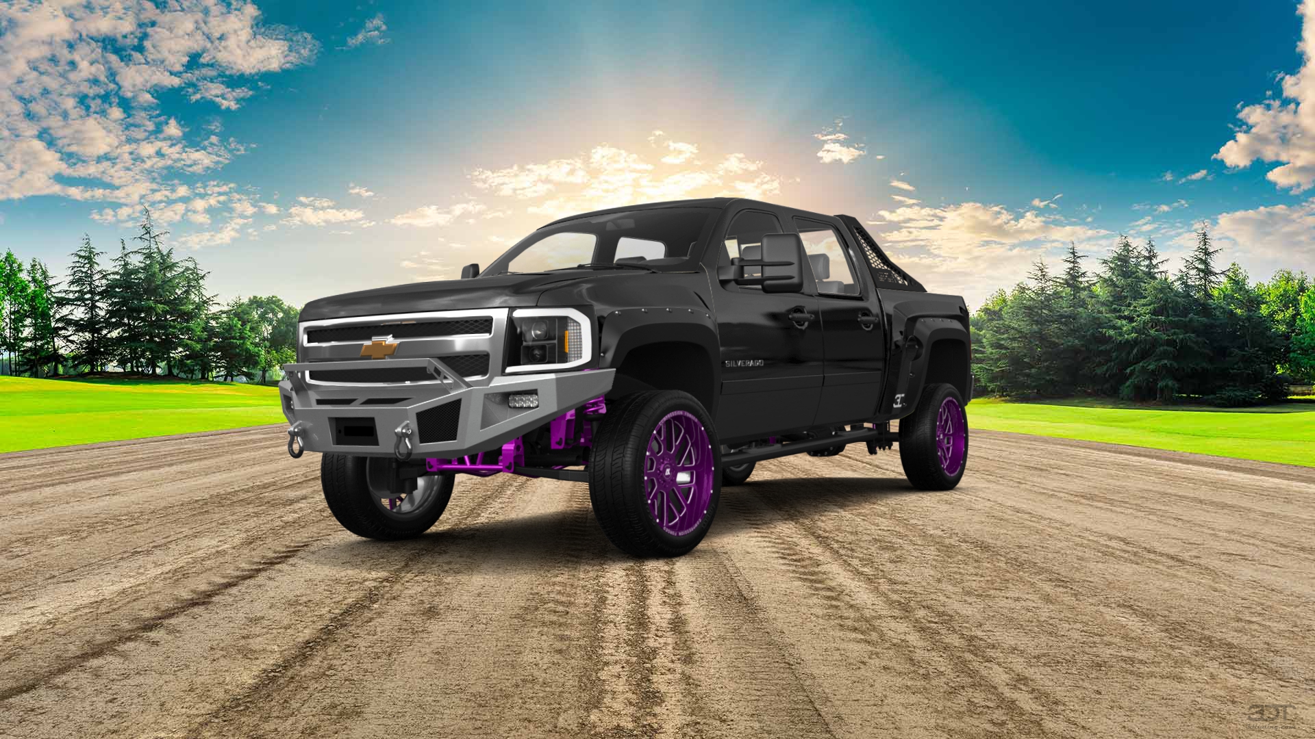Chevrolet Silverado 1500 Crew Cab 4 Door pickup truck 2007