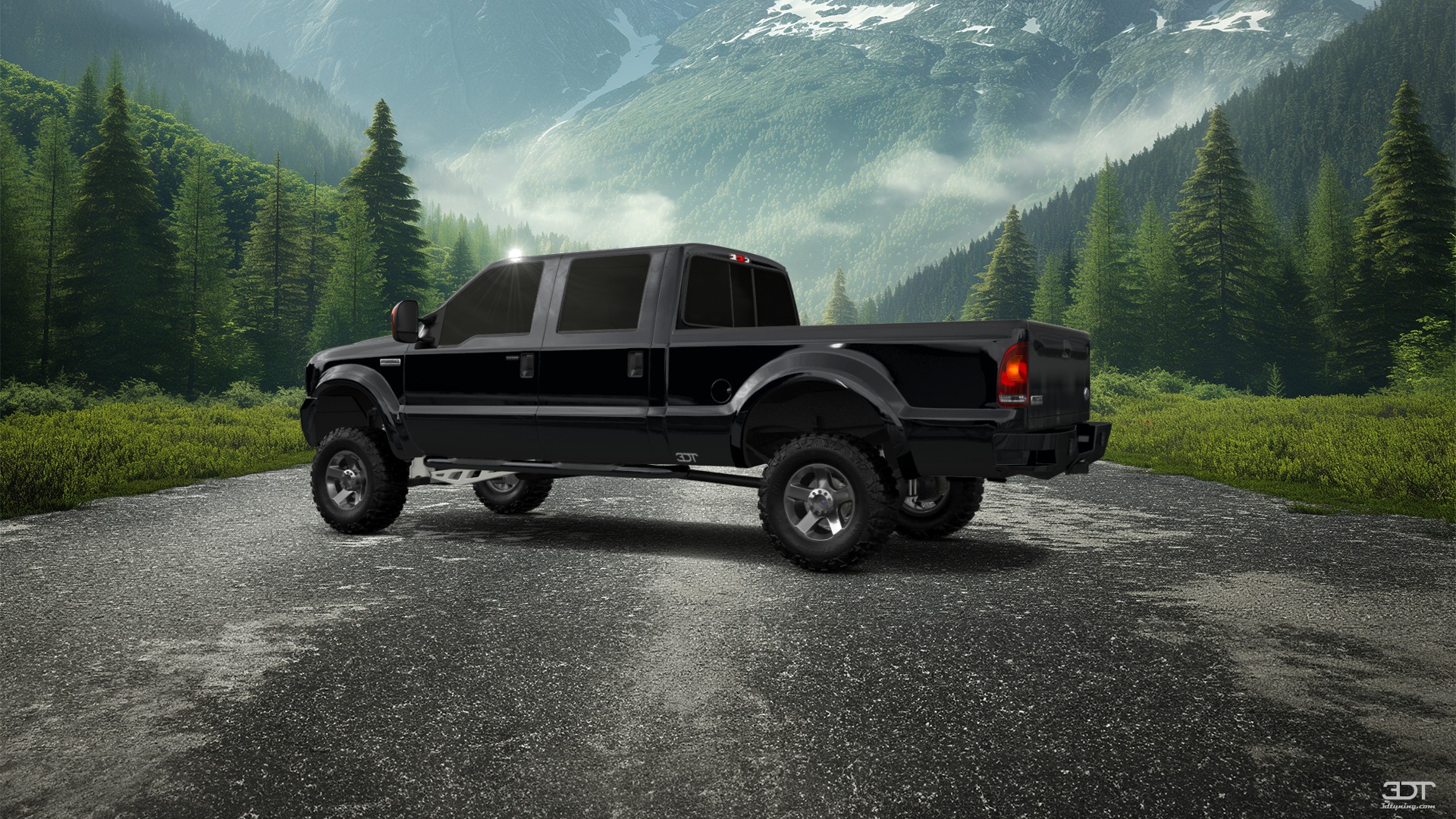 Ford F-250 Crew Cab 4 Door pickup truck 1999