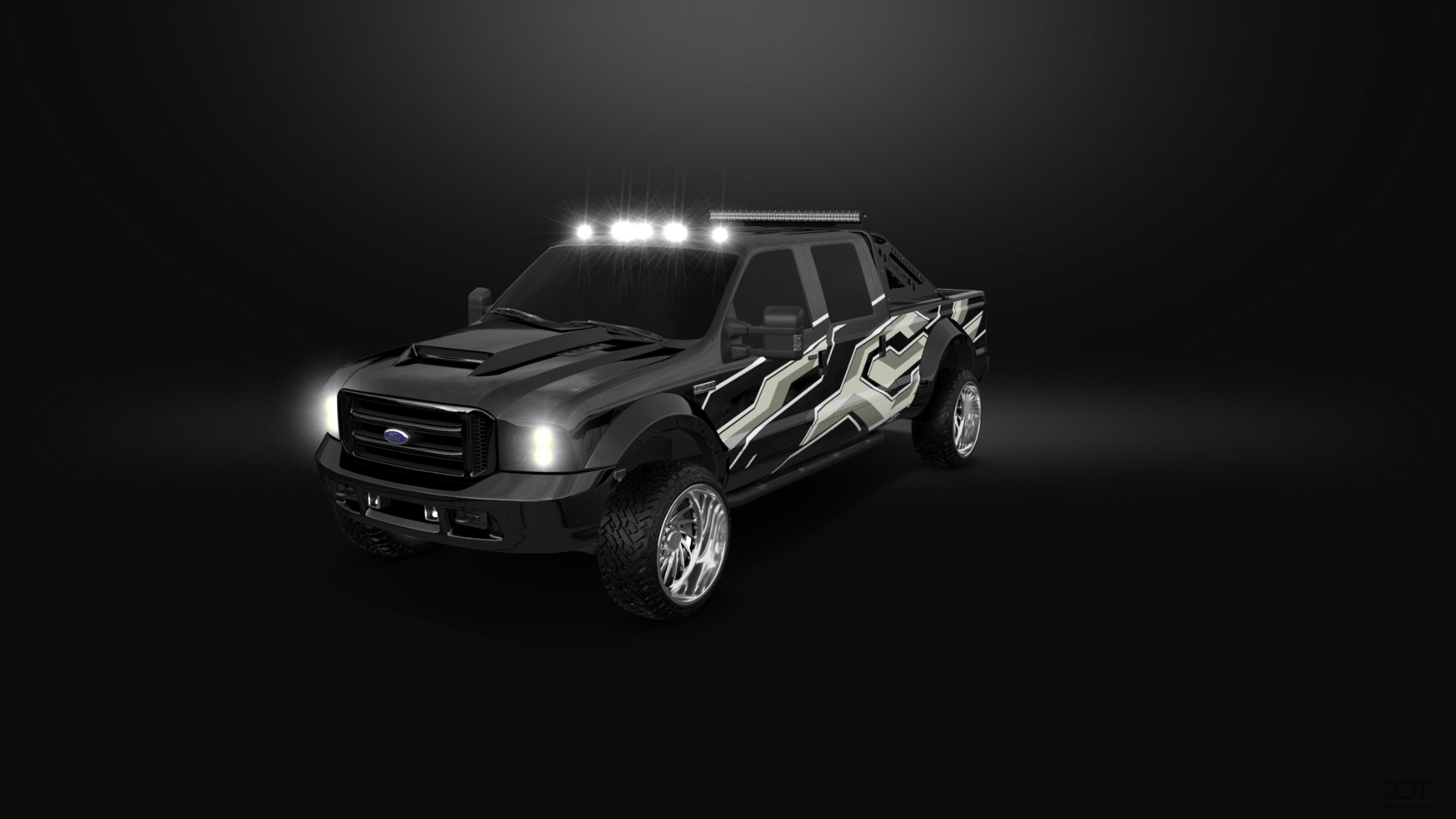 Ford F-250 Crew Cab 4 Door pickup truck 1999