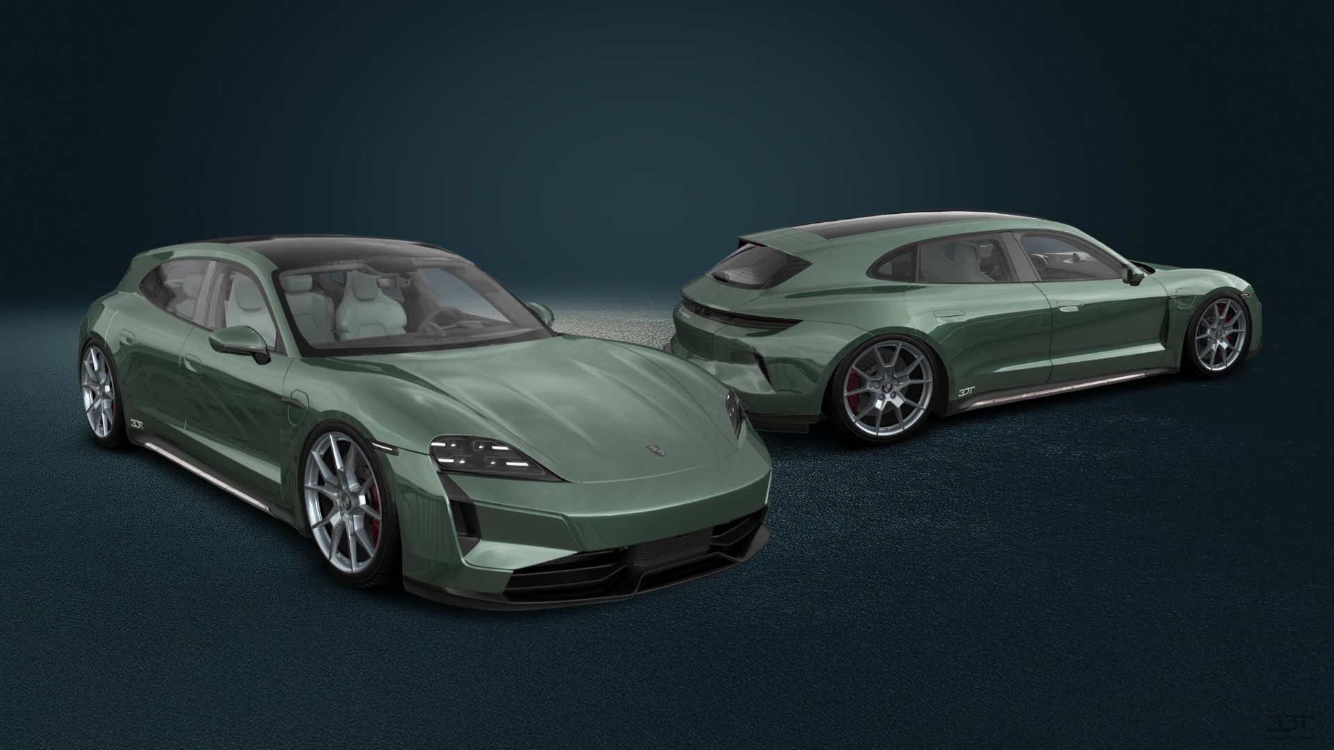 Porsche Taycan Sport Turismo Shooting Brake 2019 tuning