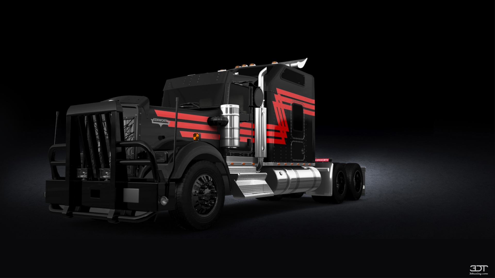 Kenworth W900 Sleeper Cab Truck 2015 tuning