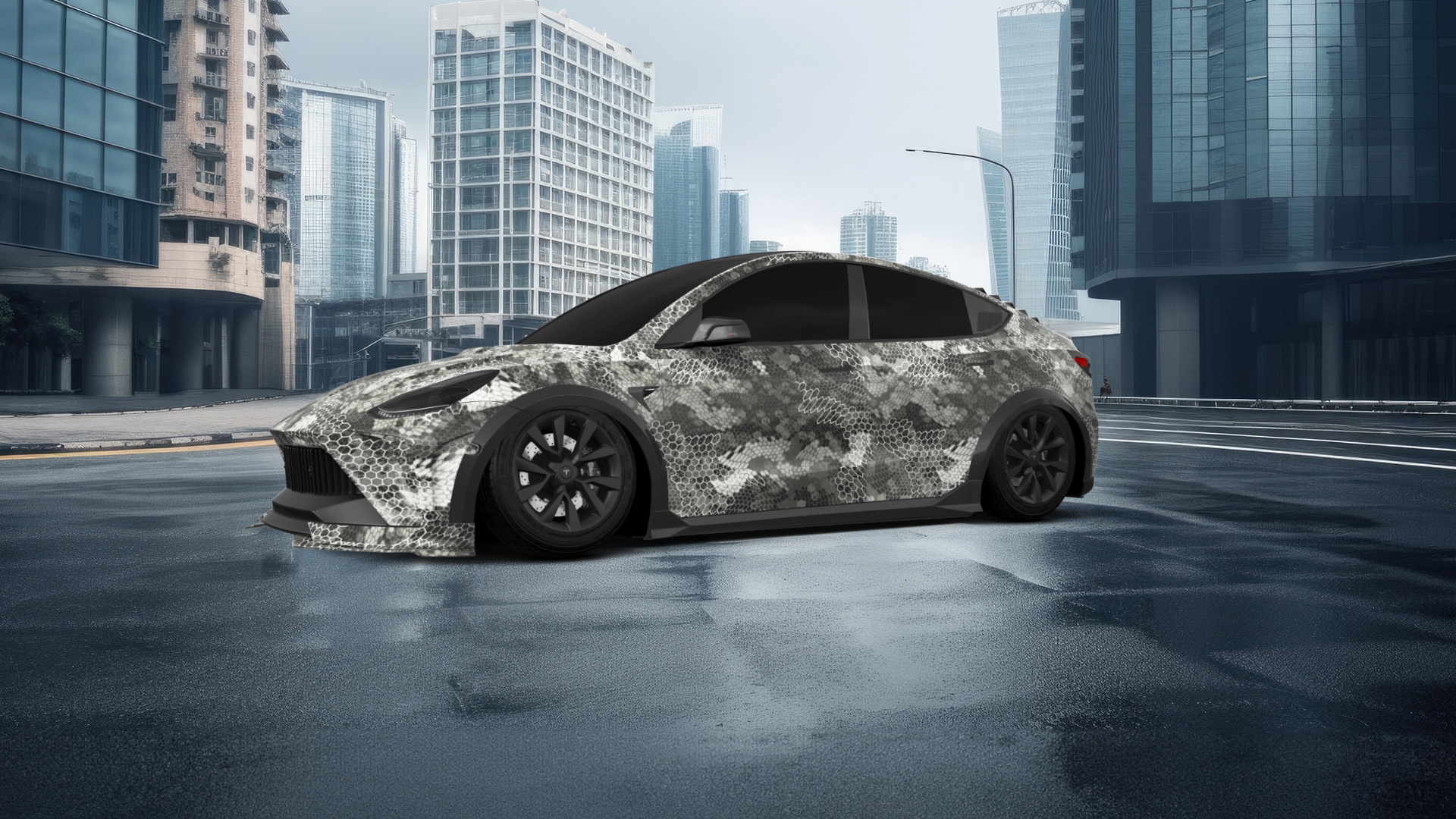 Tesla Model Y 5 Door SUV 2020 tuning