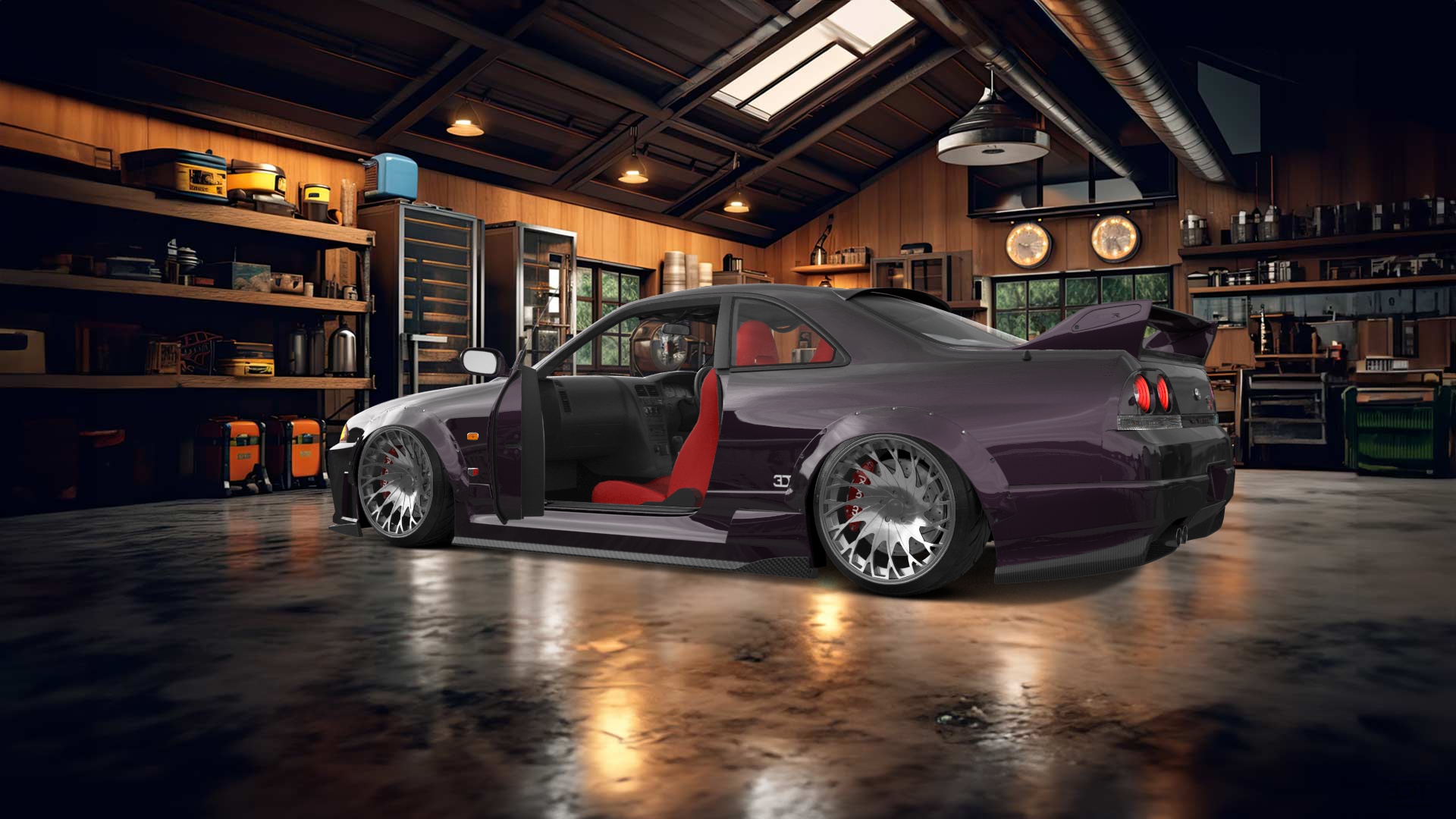 Nissan Skyline GT-R 2 Door Coupe 1995 tuning