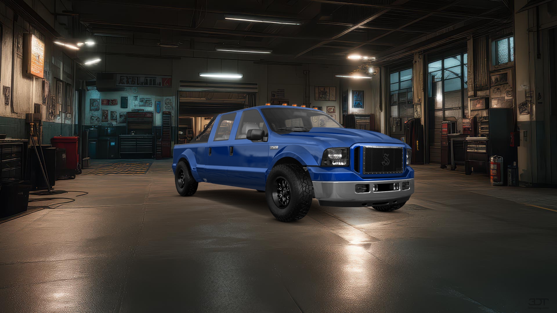 Ford F-250 Crew Cab 4 Door pickup truck 1999 tuning