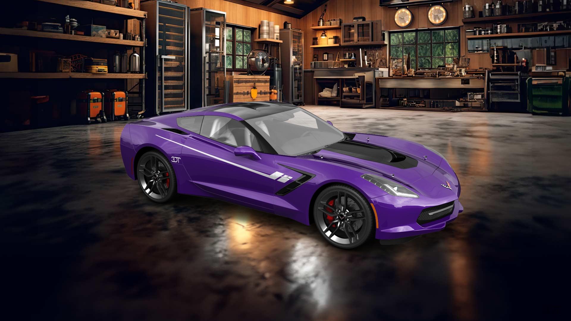 Chevrolet Corvette C7 2 Door Coupe 2015 tuning
