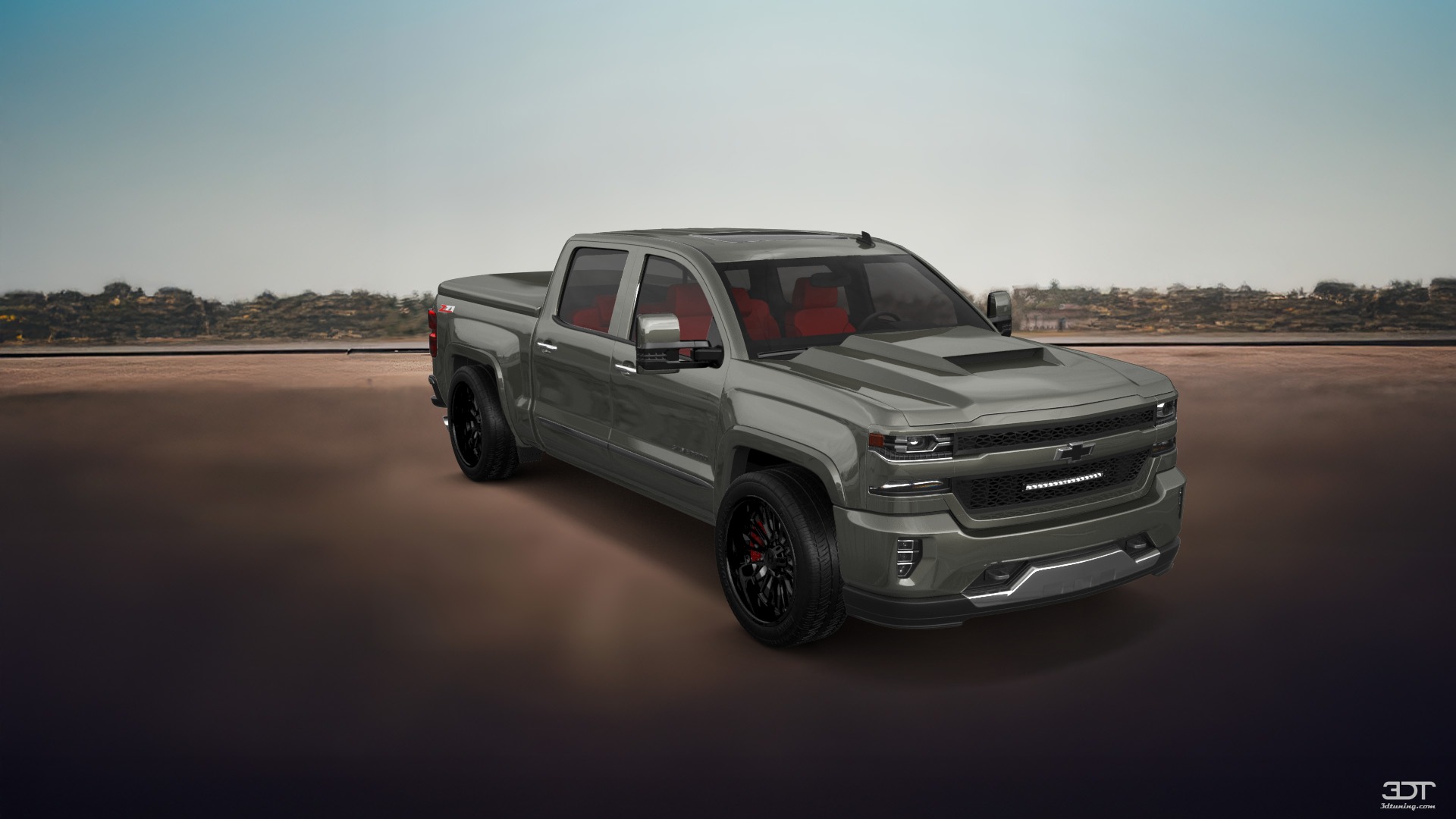 Chevrolet Silverado 1500 4 Door pickup truck 2016 tuning