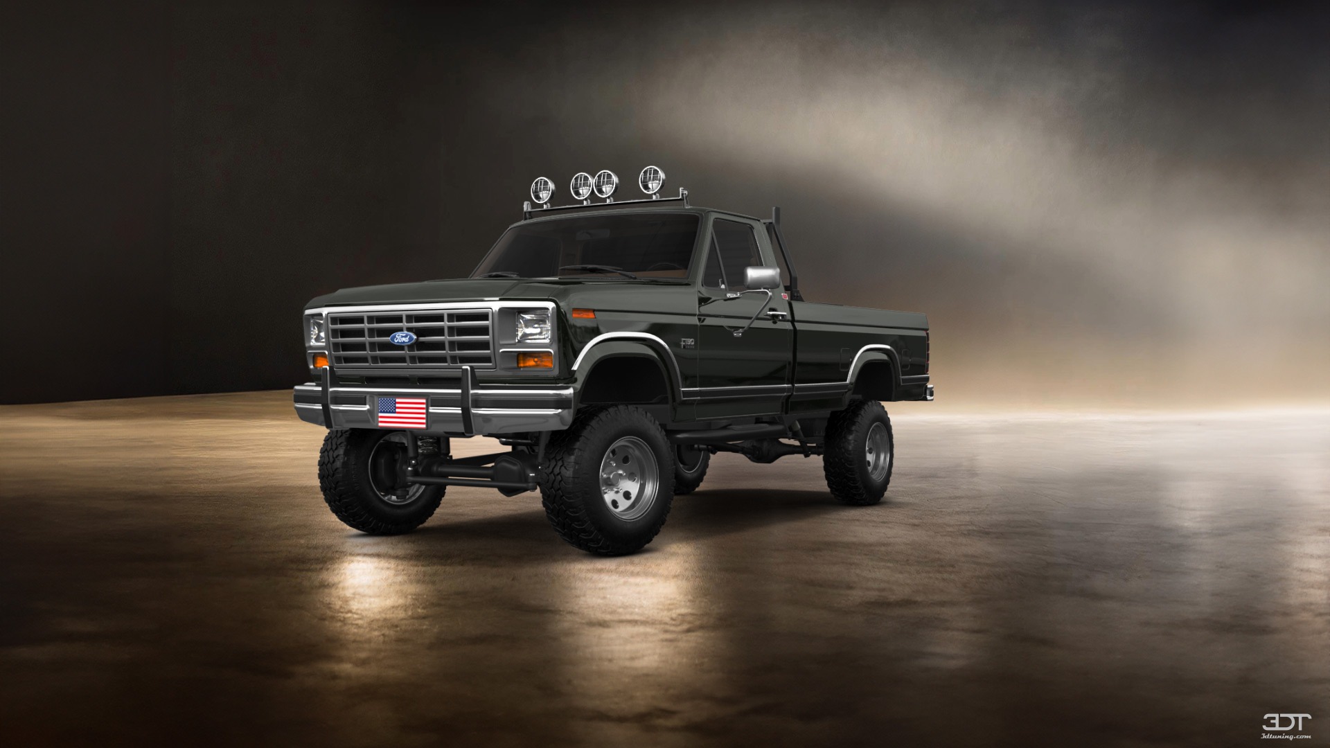 Ford F-150 2 Door pickup truck 1986 tuning