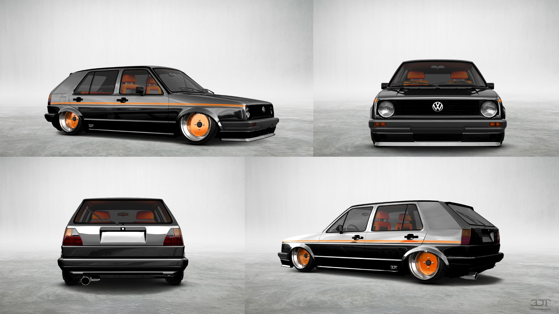 Volkswagen Golf Mk2 5 Door Hatchback 1983 tuning