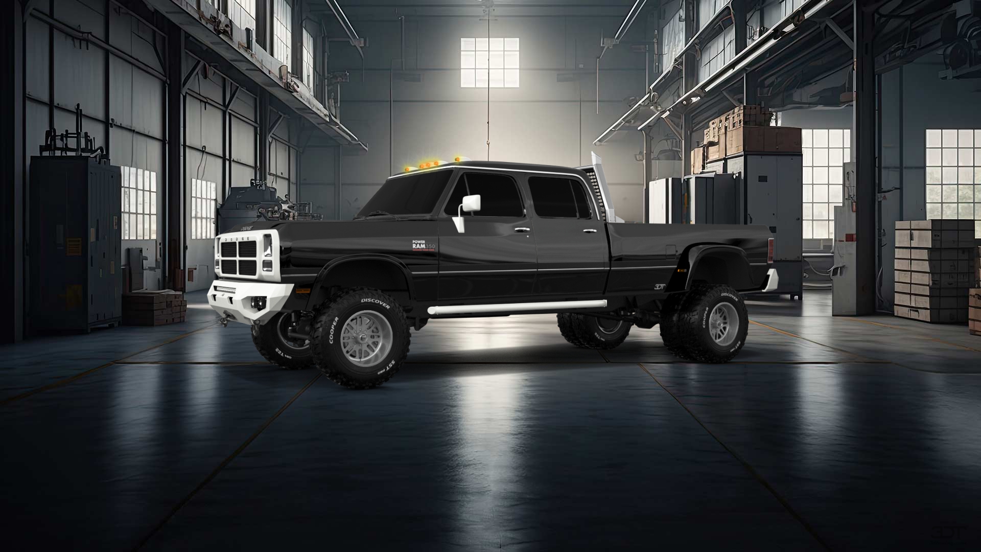 Dodge Ram 350 4 Door pickup truck 1991