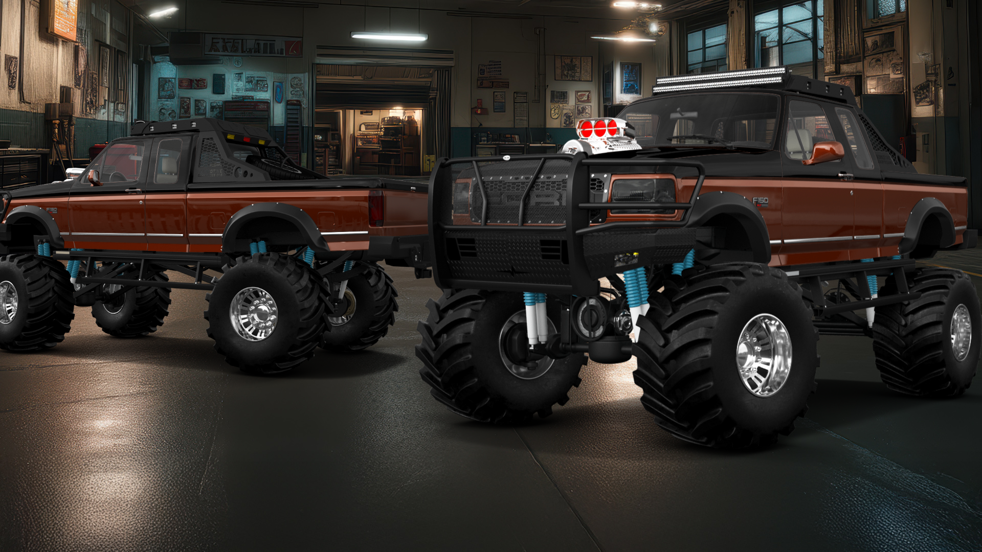 Ford F-150 SuperCab 2 Door pickup truck 1993 tuning