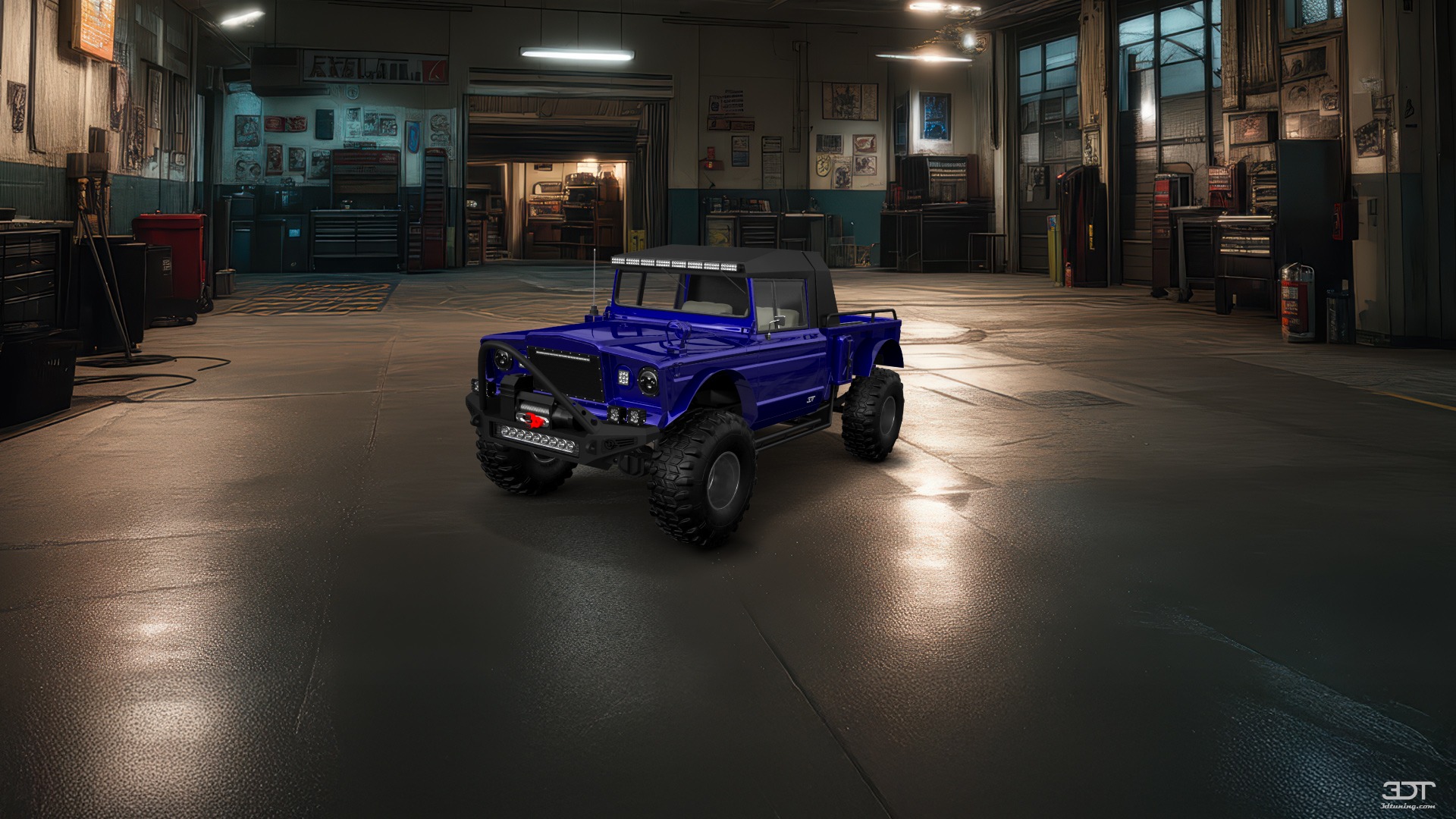 Jeep Kaiser M715 2 Door pickup truck 1968 tuning