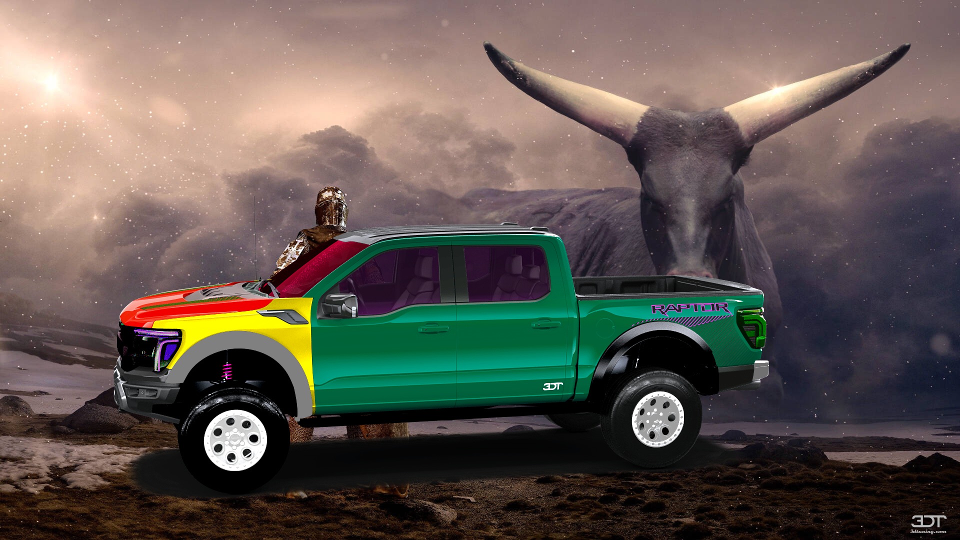 Ford F-150 Raptor 4 Door pickup truck 2024 Images