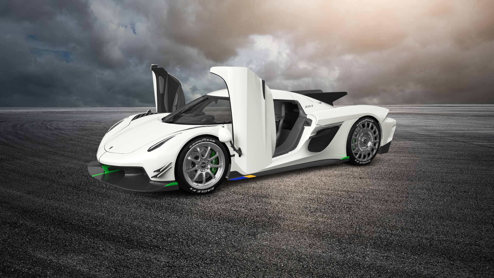 Koenigsegg Jesko 2 door targa top 2020