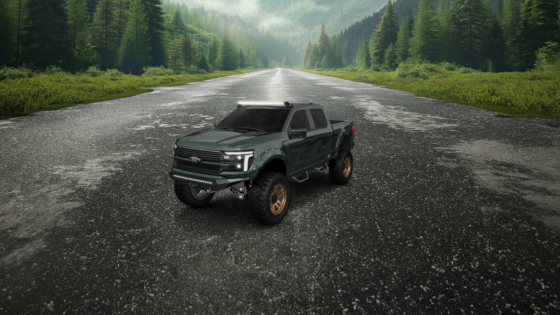 Ford F-150 SuperCrew 4 Door pickup truck 2024