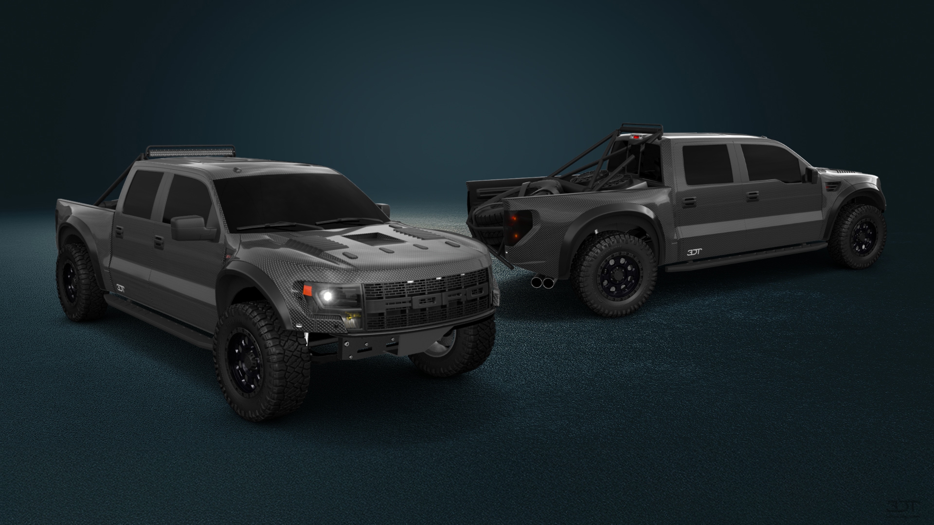 Ford F-150 SVT Raptor 4 Door pickup truck 2013 tuning