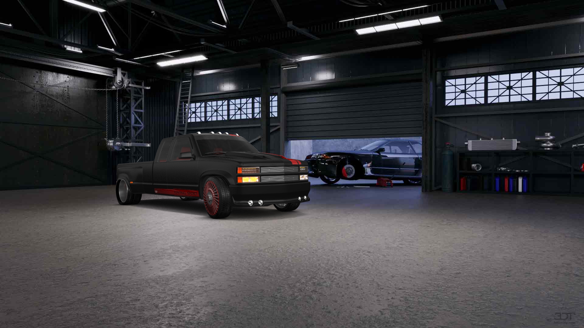 Chevrolet K3500 Extended Cab Pickup Truck 1988 tuning