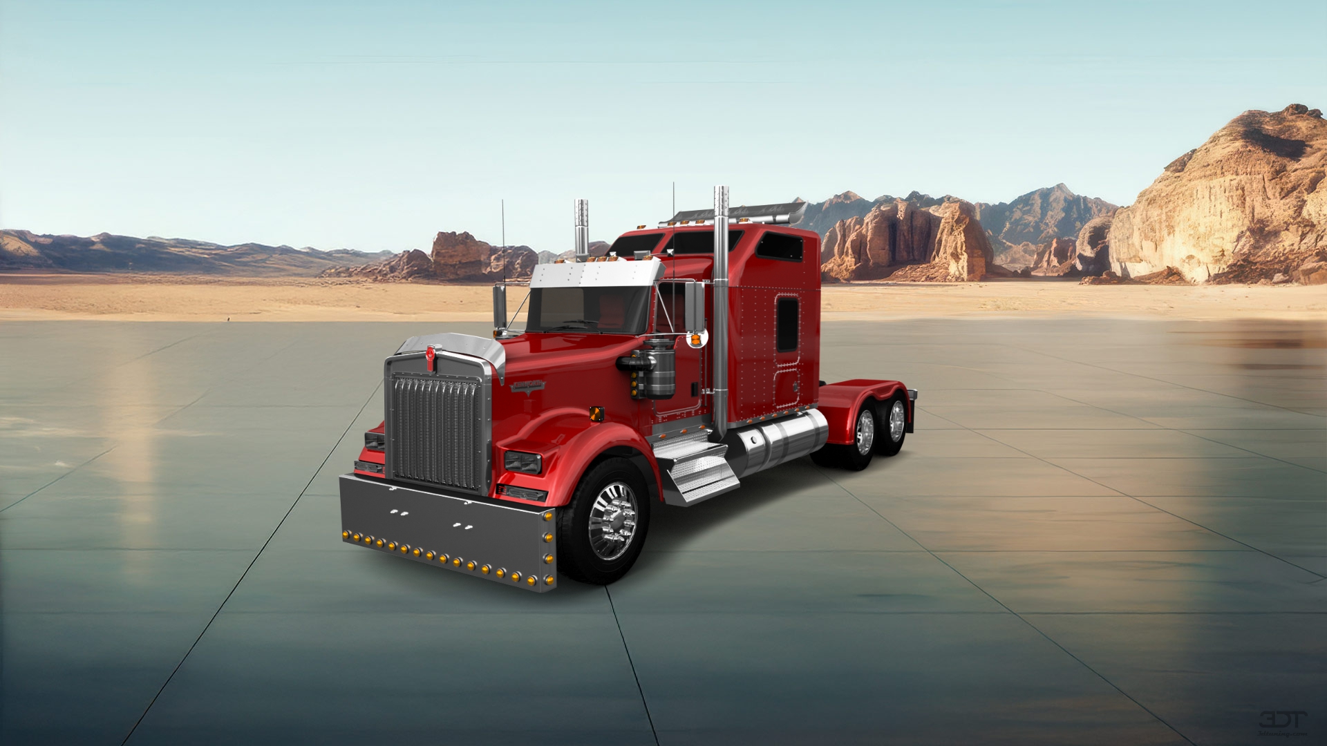 Kenworth W900 Sleeper Cab Truck 2015 tuning