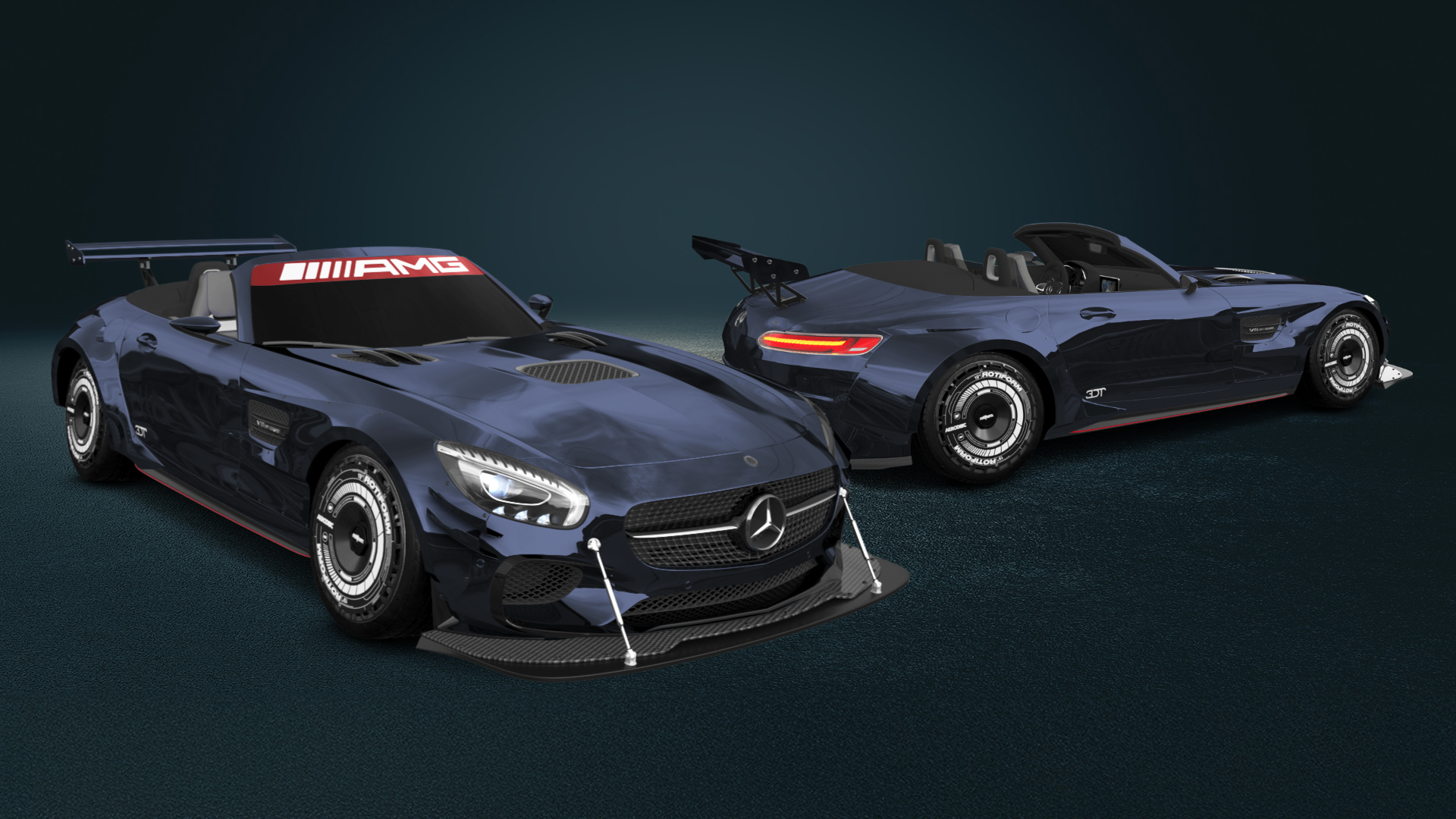 Mercedes AMG GT 2 Door Convertible 2016