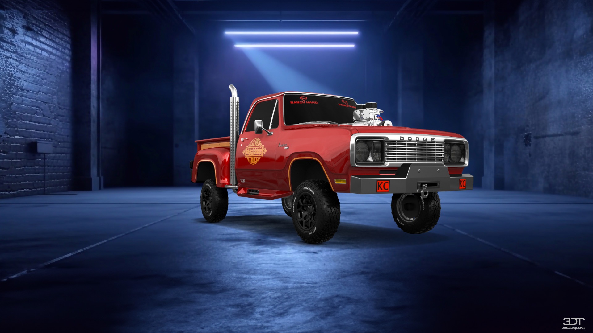 Dodge Lil Red Express 2 Door pickup truck 1978