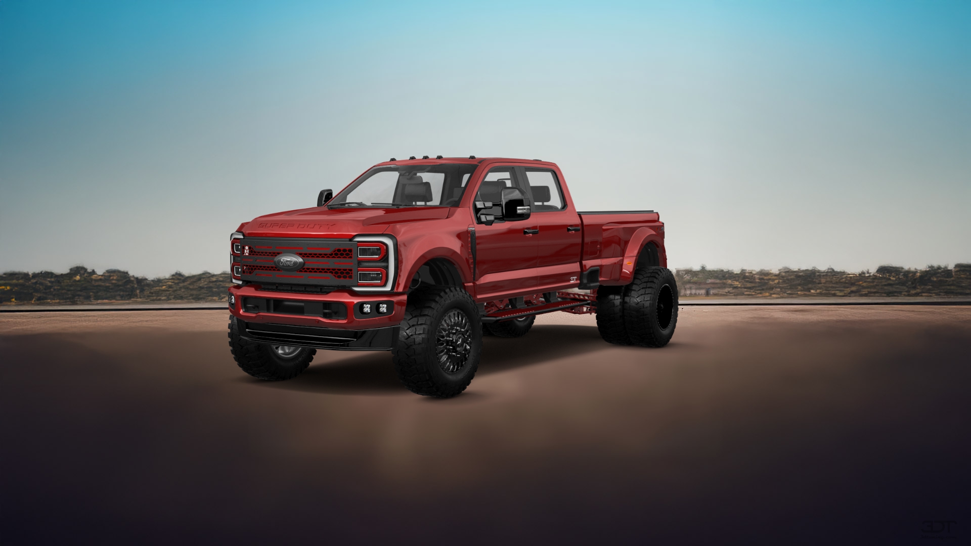 Ford F-350 DRW Crew Cab 4 Door pickup truck 2023 tuning