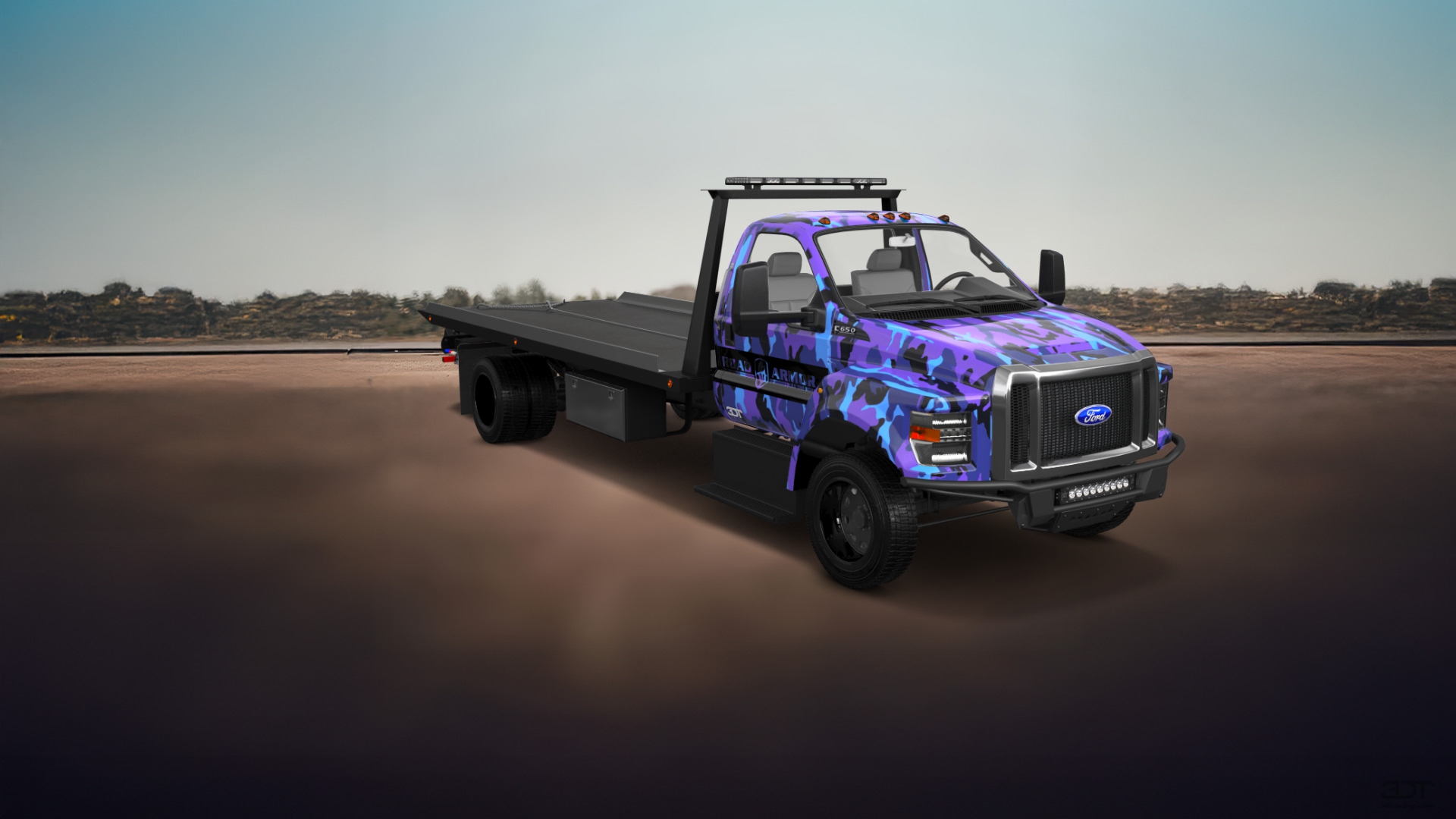 Ford F-650 Tow Truck Pickup 2016 tuning