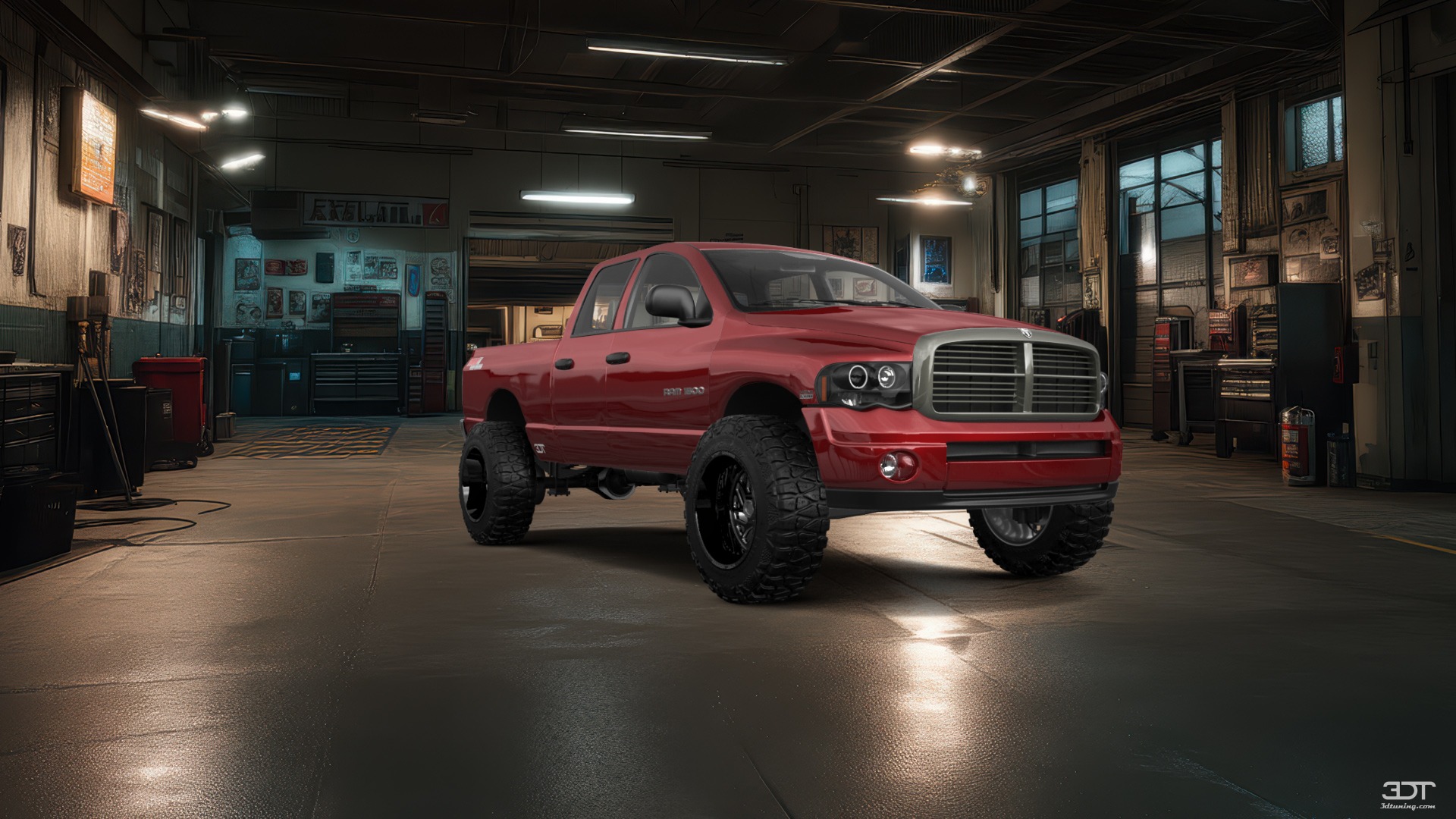 Dodge Ram 1500 6.4 ft box 4 Door pickup truck 2002 tuning