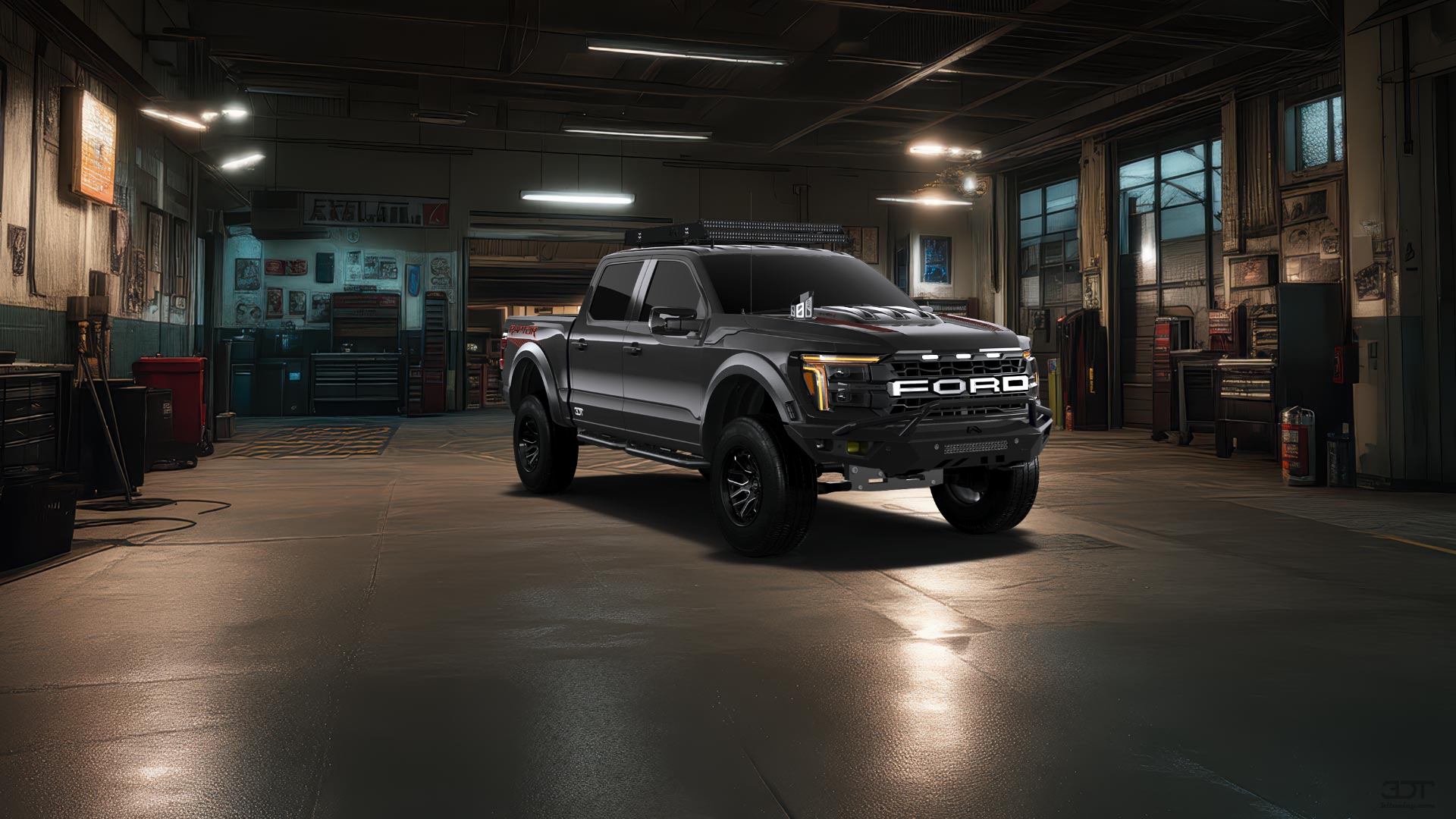 Ford F-150 Raptor 4 Door pickup truck 2024 tuning