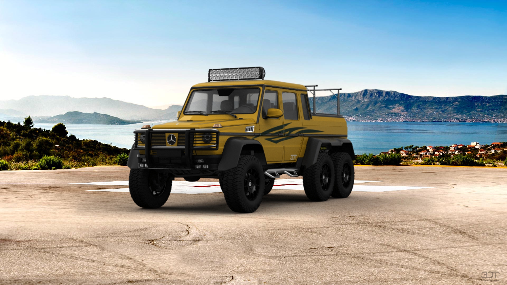 Mercedes G63 AMG 6x6 Luxury SUV 2013
