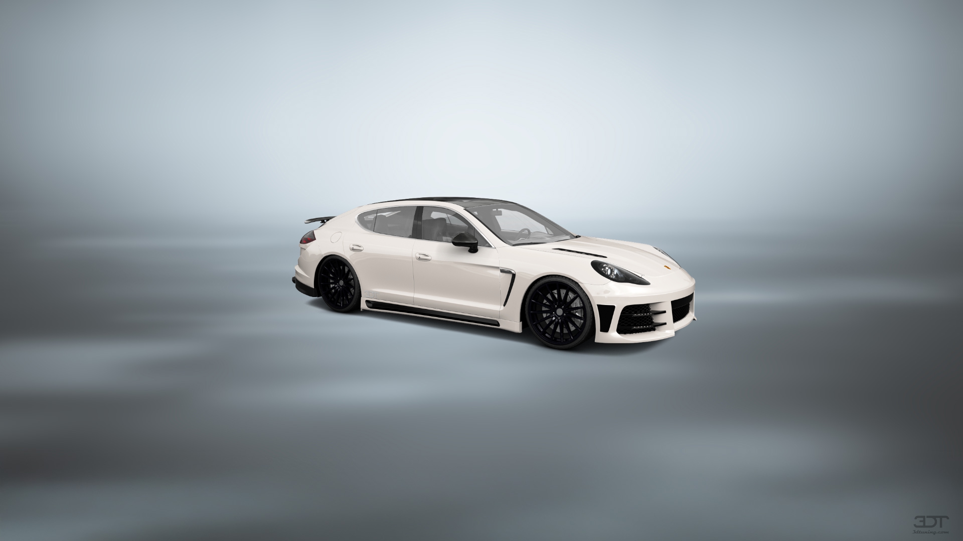 Porsche Panamera 4 door fastback saloon 2011