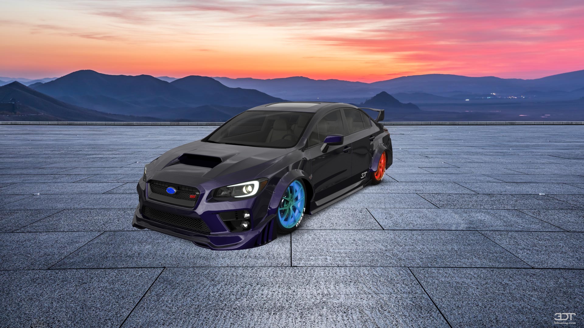 Subaru Impreza WRX STI 4 Door Saloon 2015 tuning