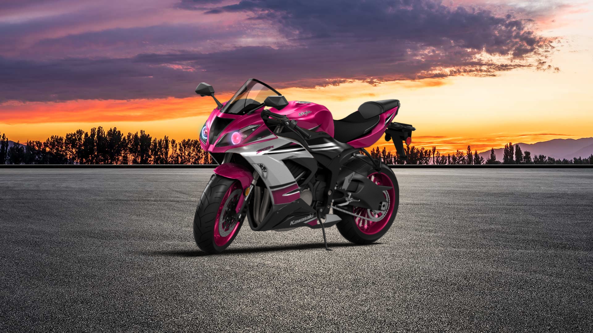 Kawasaki Ninja ZX 6R Sport Bike 2015