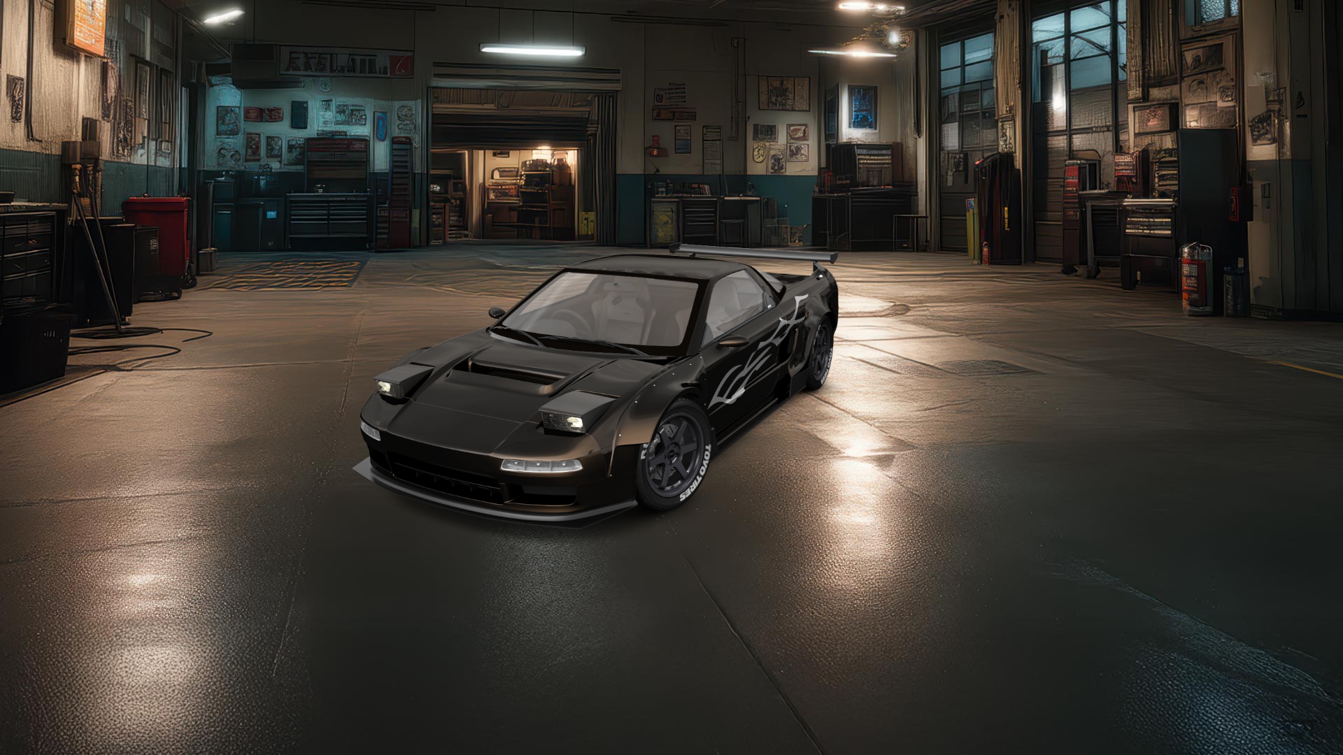 Honda NSX 2 Door Coupe 1990 tuning