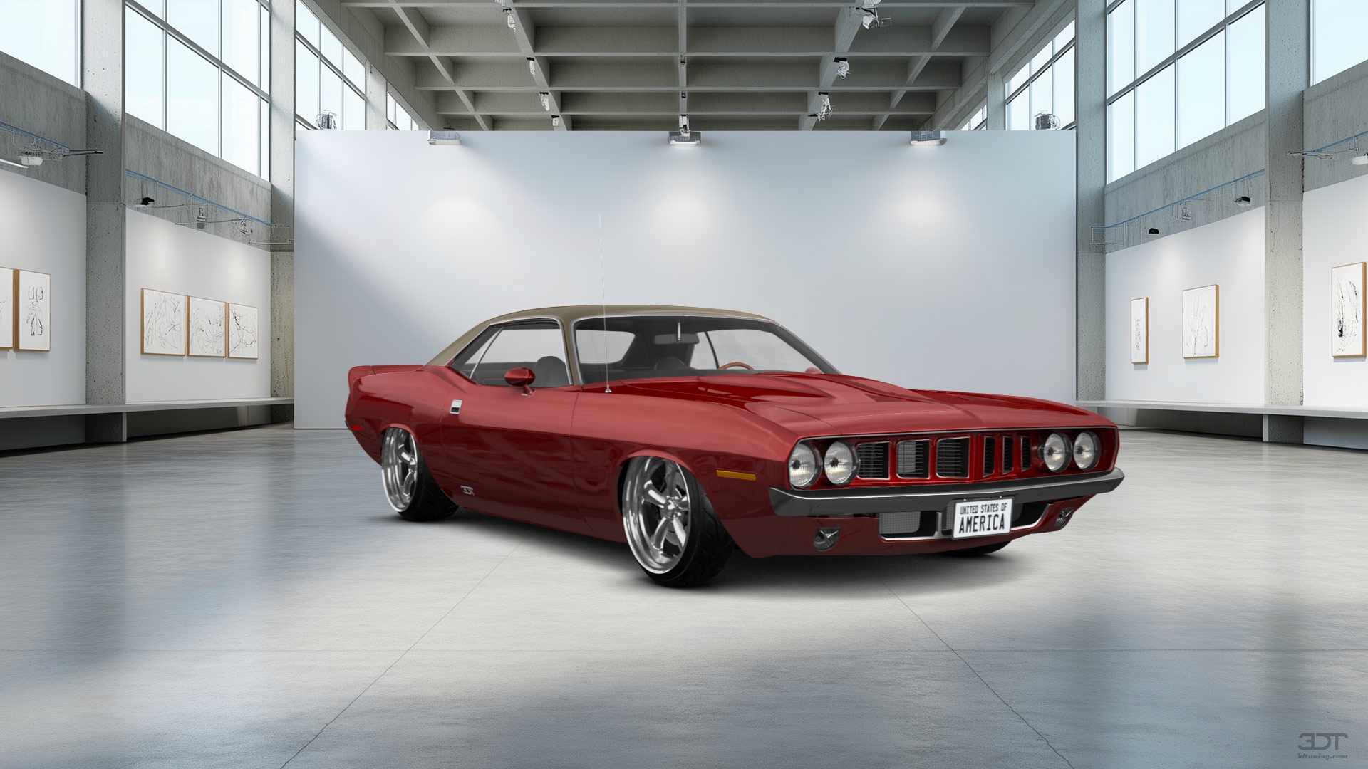 Plymouth Barracuda 2 Door Hardtop 1970 tuning