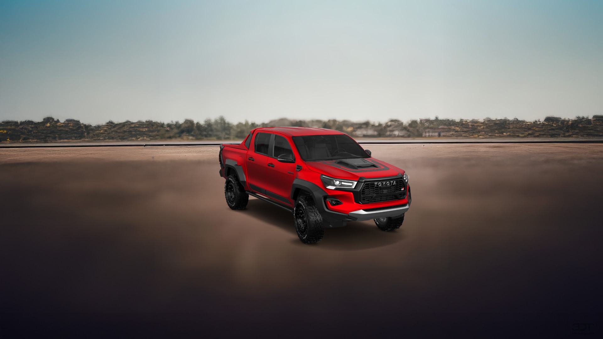 Toyota Hilux Double Cab 4 Door pickup truck 2015