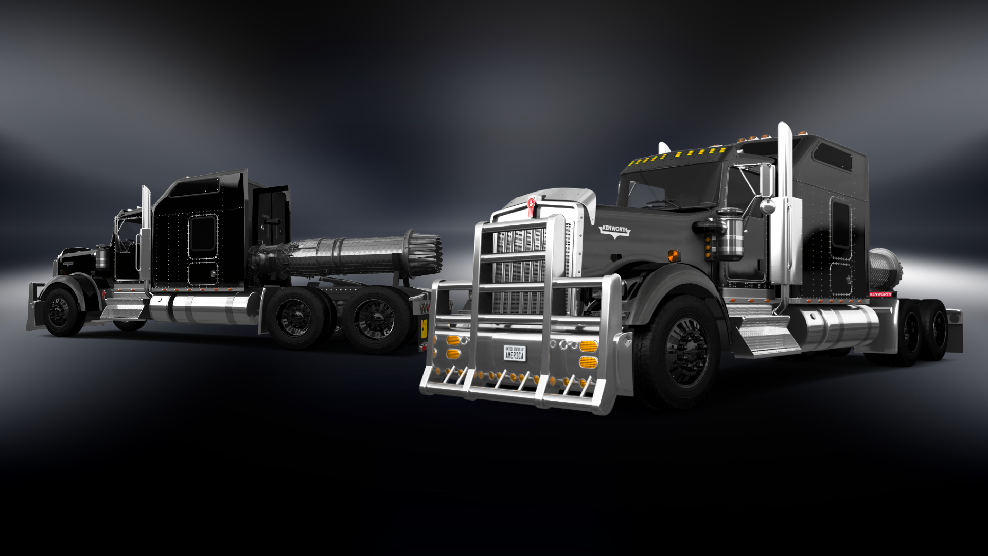 Kenworth W900 Sleeper Cab Truck 2015 tuning