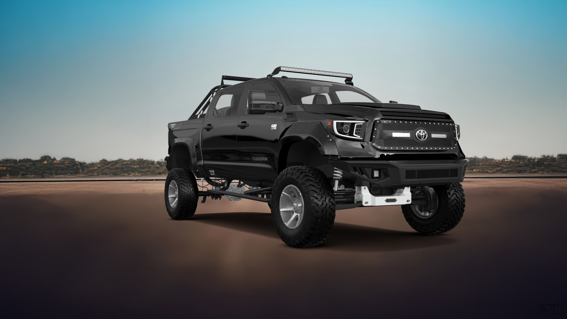 Toyota Tundra 4 Door pickup truck 2018 tuning