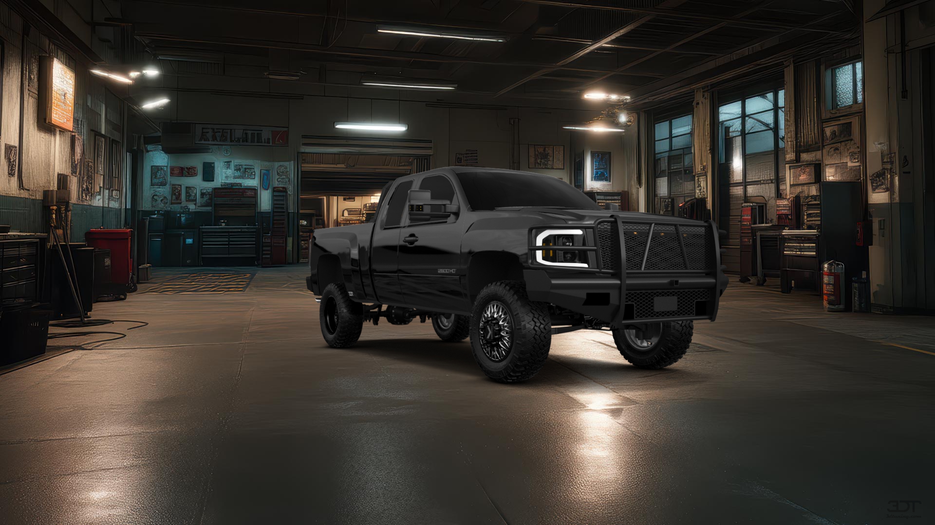 Chevrolet Silverado 2500 HD Extended Cab Pickup Truck 2007 tuning