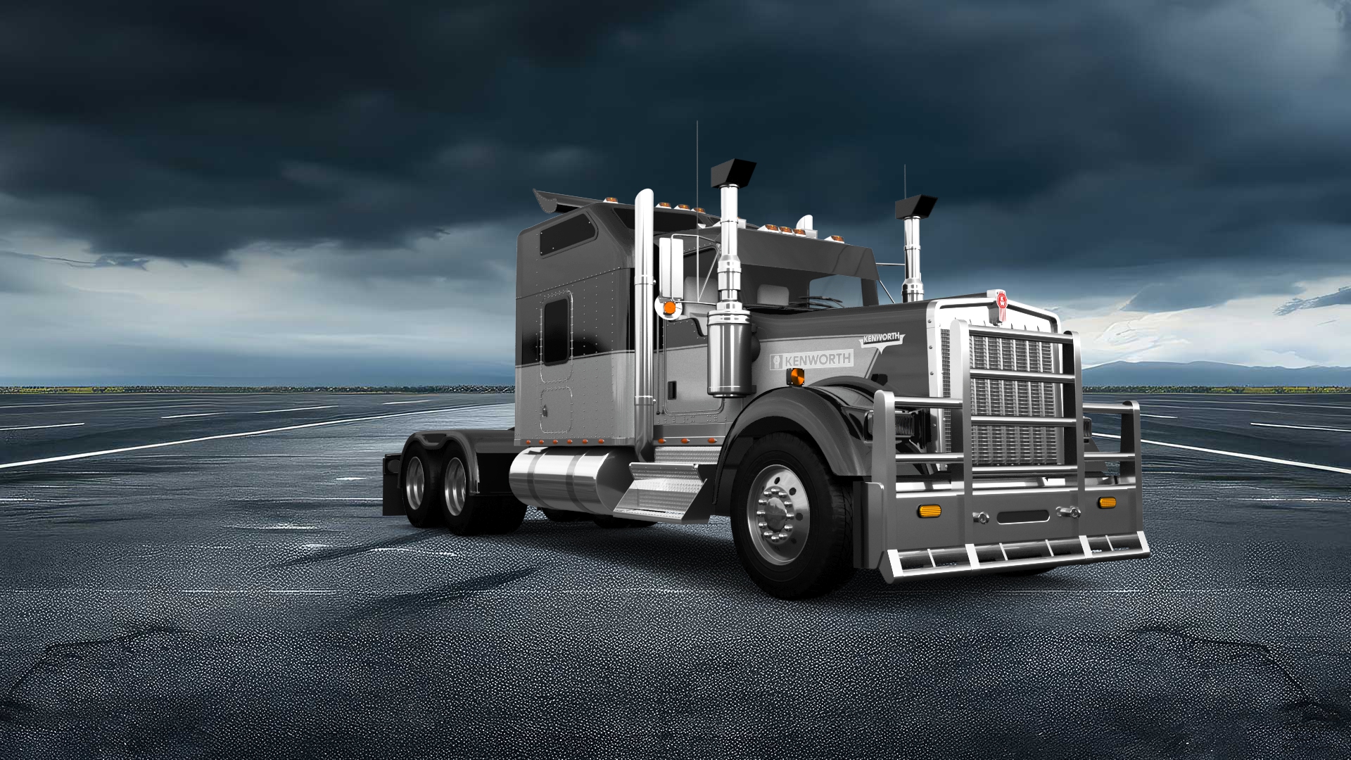 Kenworth W900 Sleeper Cab Truck 2015