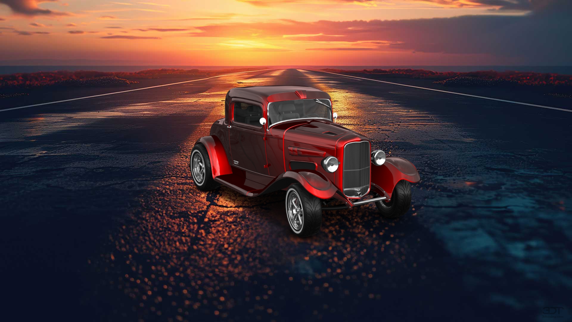 Ford Model B Deluxe 2 Door Coupe 1932