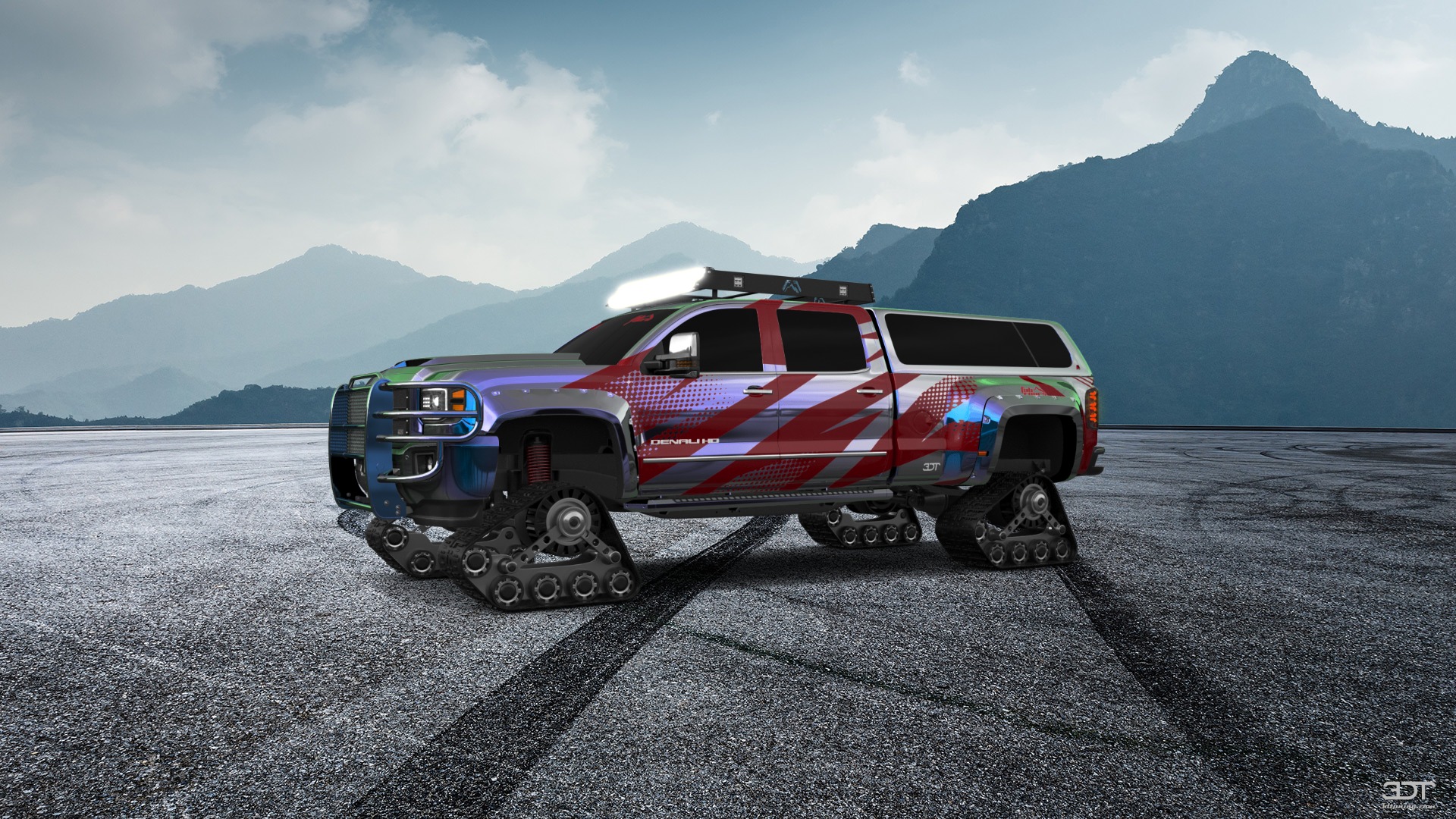GMC Sierra 3500 HD Crew Cab 4 Door pickup truck 2015 tuning