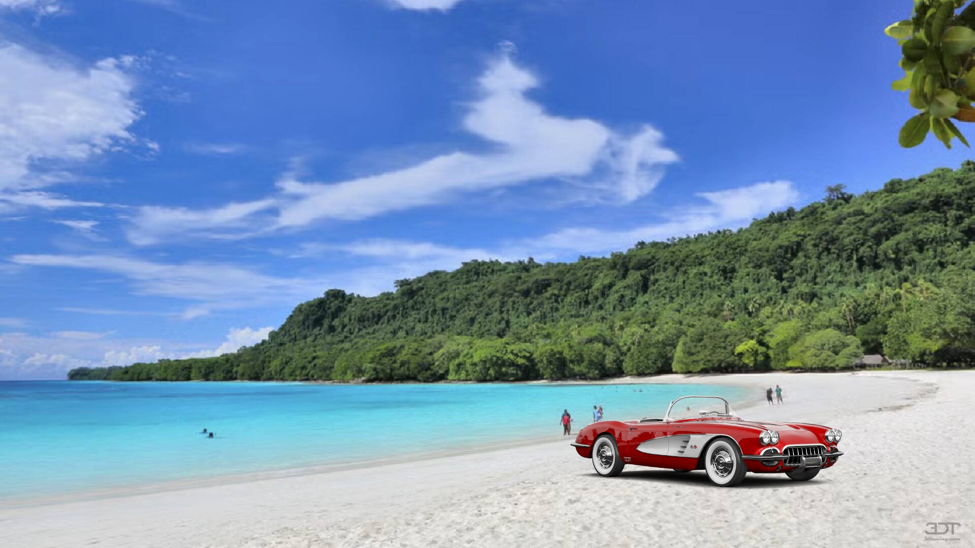 Chevrolet Corvette Convertible Coupe 1958 tuning