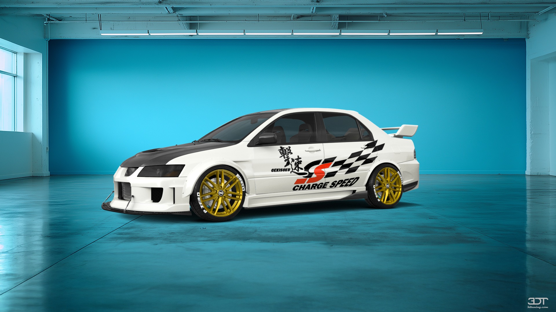 Mitsubishi Lancer Evo IX 4 Door Saloon 2005 tuning