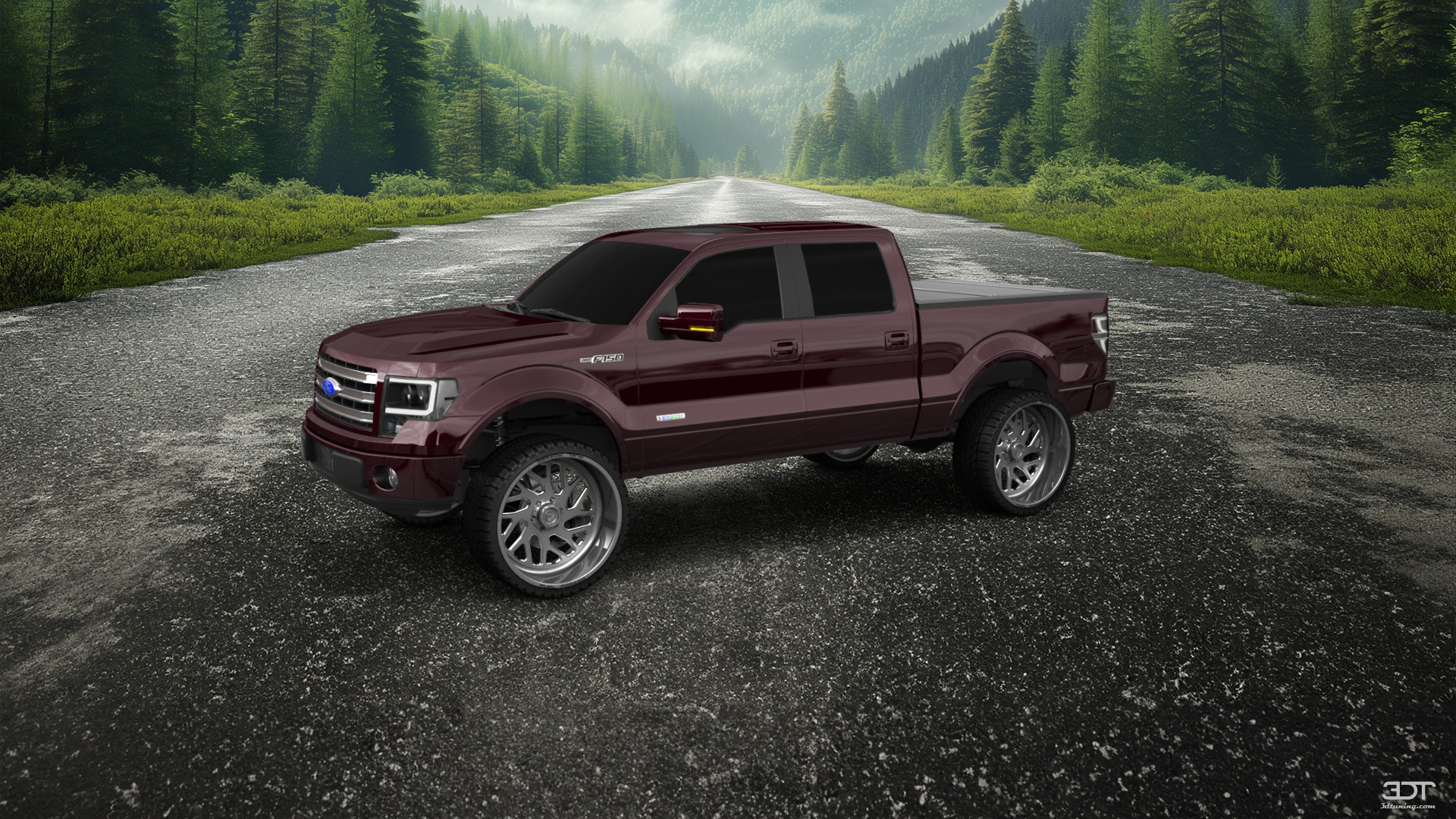Ford F-150 Crew Cab 4 Door pickup truck 2013 tuning