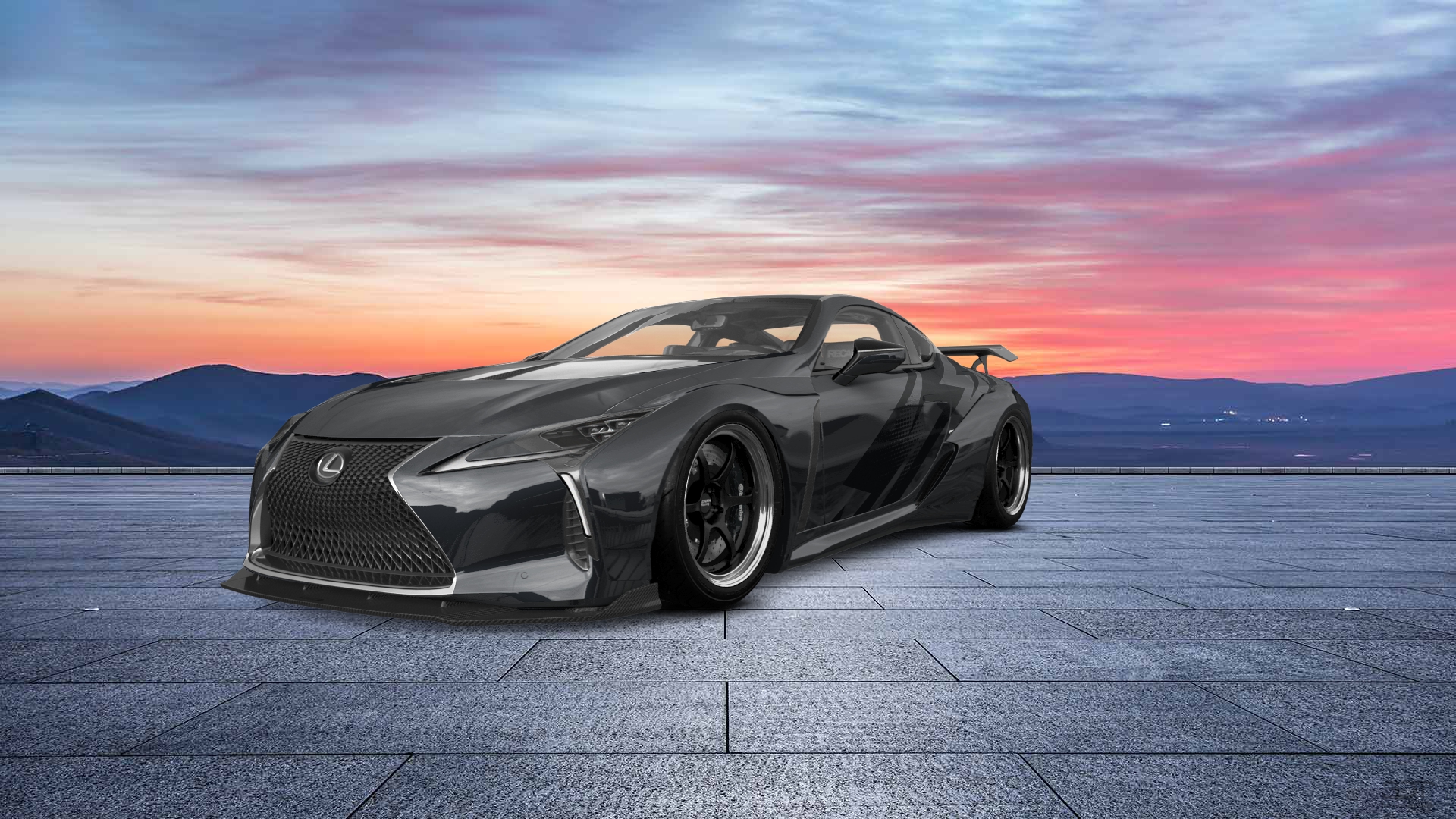 Lexus LC500 2 door fastback coupe 2017