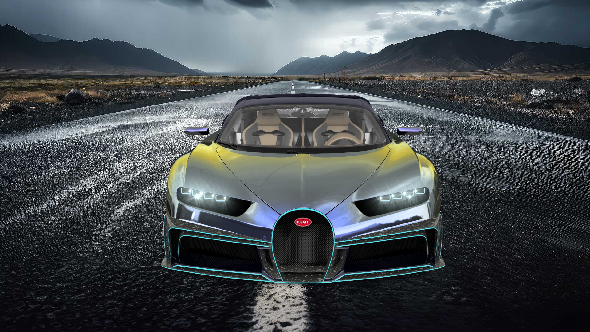 Bugatti Chiron 2 Door Coupe 2016