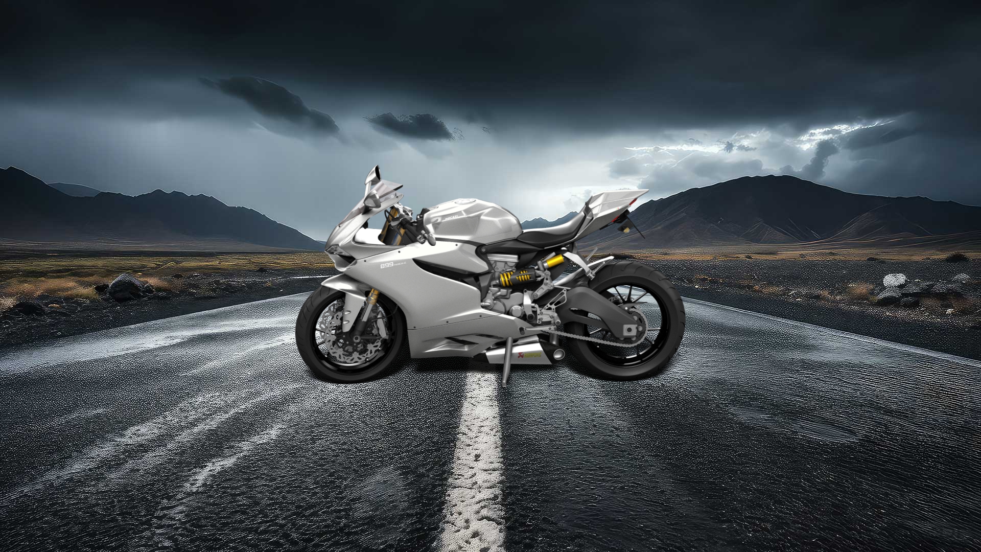 Ducati 899 Panigale Sport Bike 2015